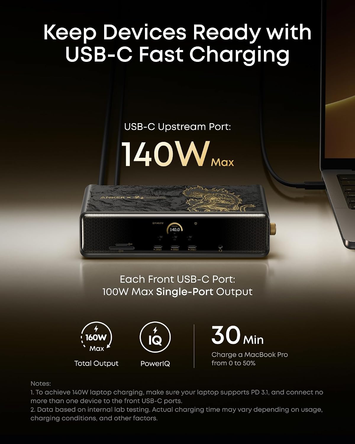 Detalle de Anker Docking Station DL7400