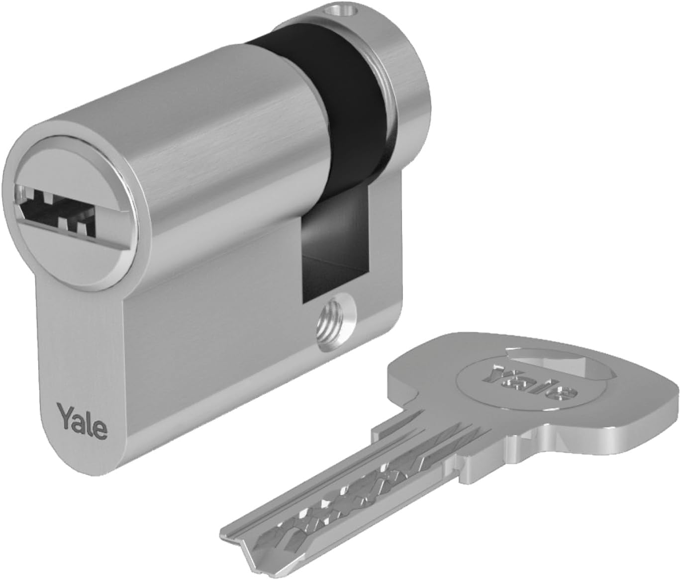 Thumbnail 6 de Cylindre de serrure débrayable Yale YC1000+ 30x50 mm – 6 goupilles, nickel satiné