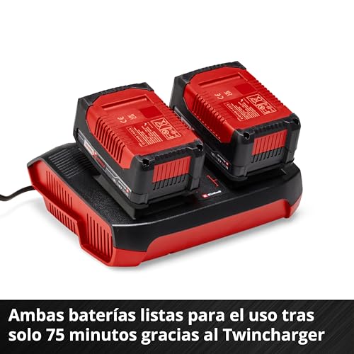 Thumbnail 4 de Einhell Power X-Change Starter Kit PXC 2X 4,0 Ah + Cargador Doble