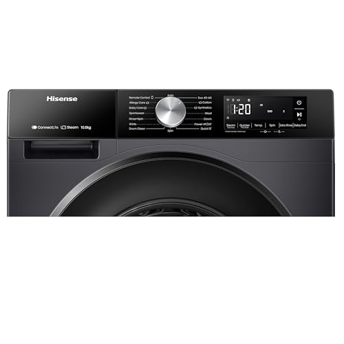 Thumbnail 15 de Hisense 3S WiFi Series WF3S1043BB3 10.5kg Front Load Washing Machine