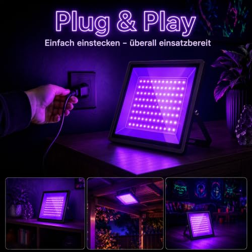 Detalle de GGTU UV-Schwarzlichtstrahler 100 W