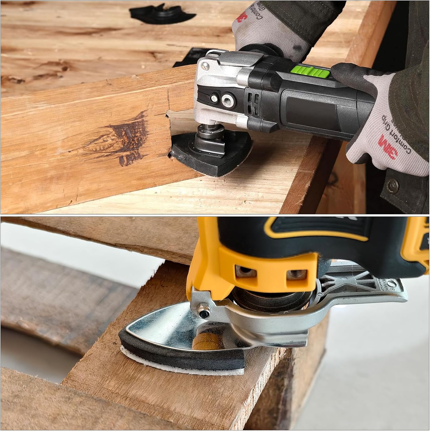 Thumbnail 5 de 204 Pcs Multi Tool Sanding Pad Kit – Quick Change, Wide Grit Range and Universal Fit
