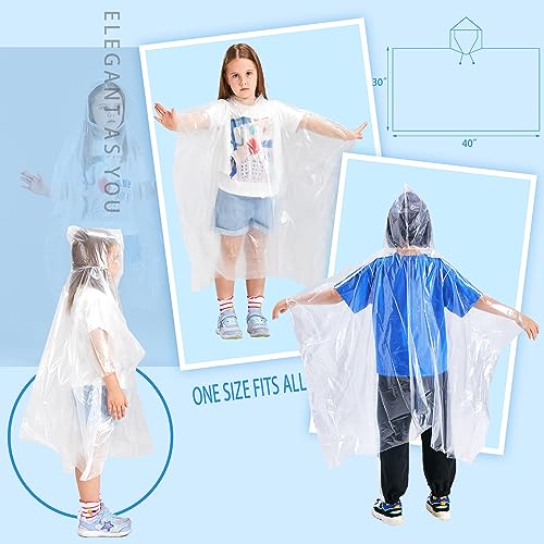 Thumbnail 6 de SWOGAA Disposable Rain Ponchos for Adults & Kids – Extra Thick 6 Pack