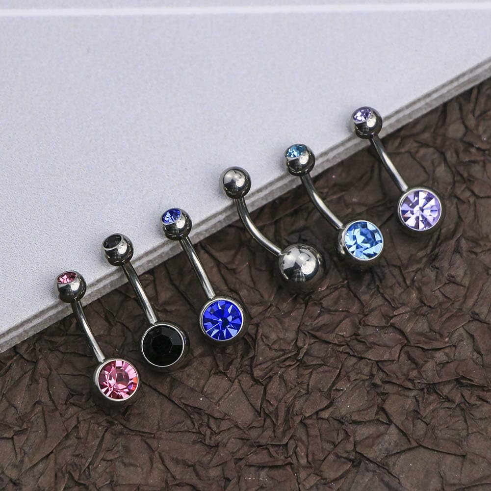 Thumbnail 5 de OUFER Belly Bars 14G Titane Grade 23