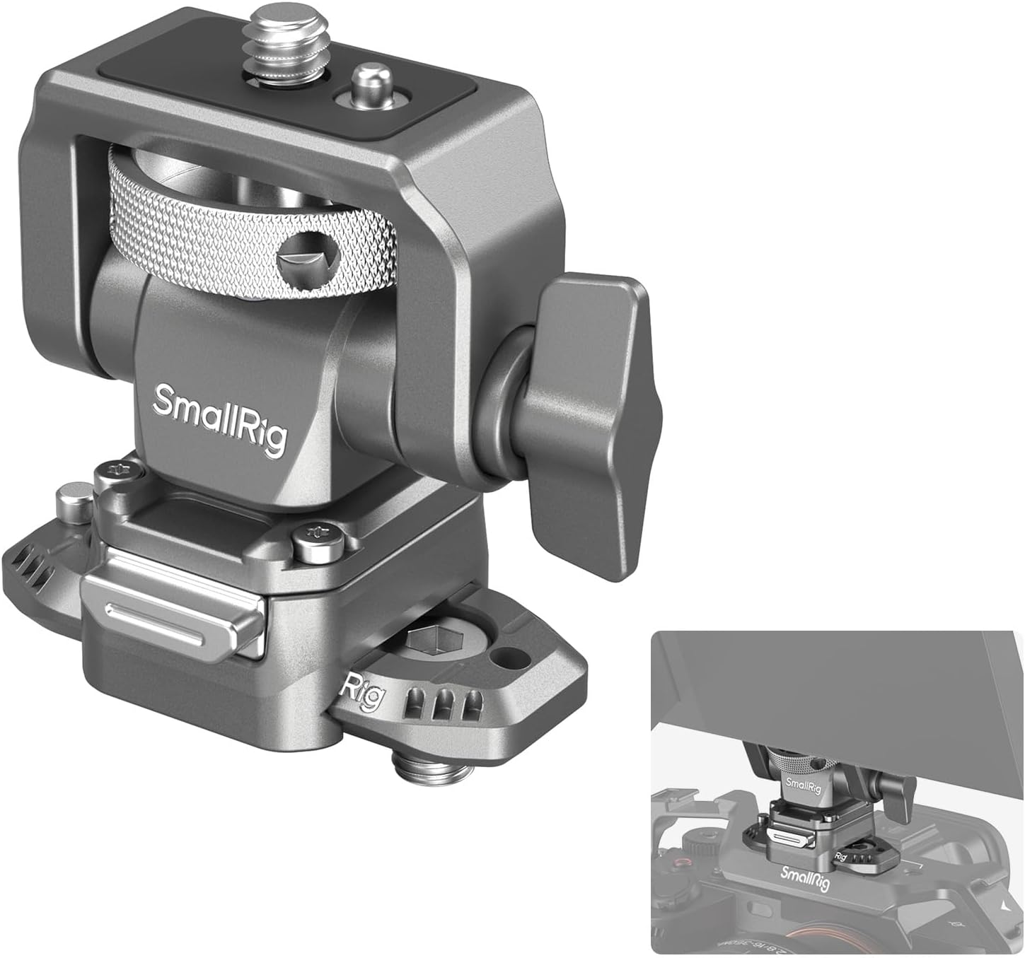 Detalle de SMALLRIG HawkLock H21 support moniteur 2,5 kg