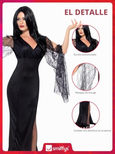 Detalle 1 de Smiffy's Disfraz de alma inmortal con vestido para Halloween y Carnaval