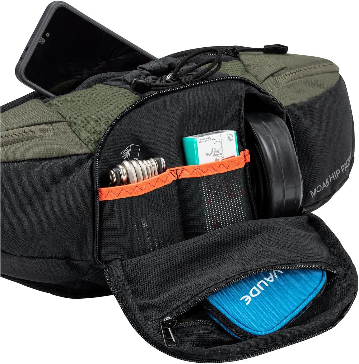 Thumbnail 6 de VAUDE Moab Hip Pack 4 – gepolsterte Hüfttasche für Flasche & Kleinkram