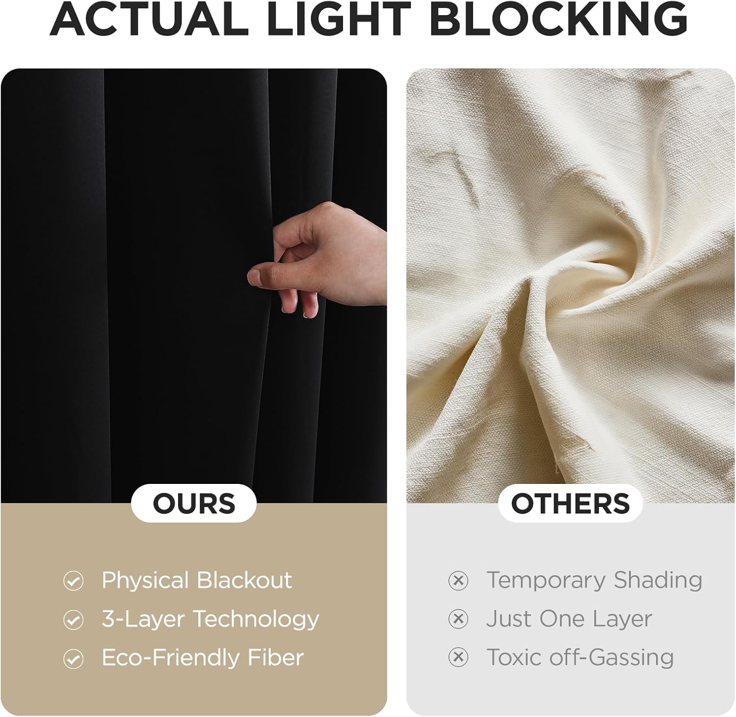 Thumbnail 6 de Joydeco Blackout Patio Sliding Door Curtains 100x84 in 🏡