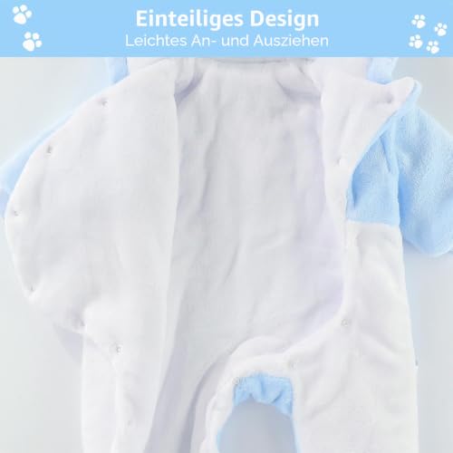 Detalle de WYTbaby Baby Overall Winter Schneeanzug – Flanell Wärmer für 0–3 Monate