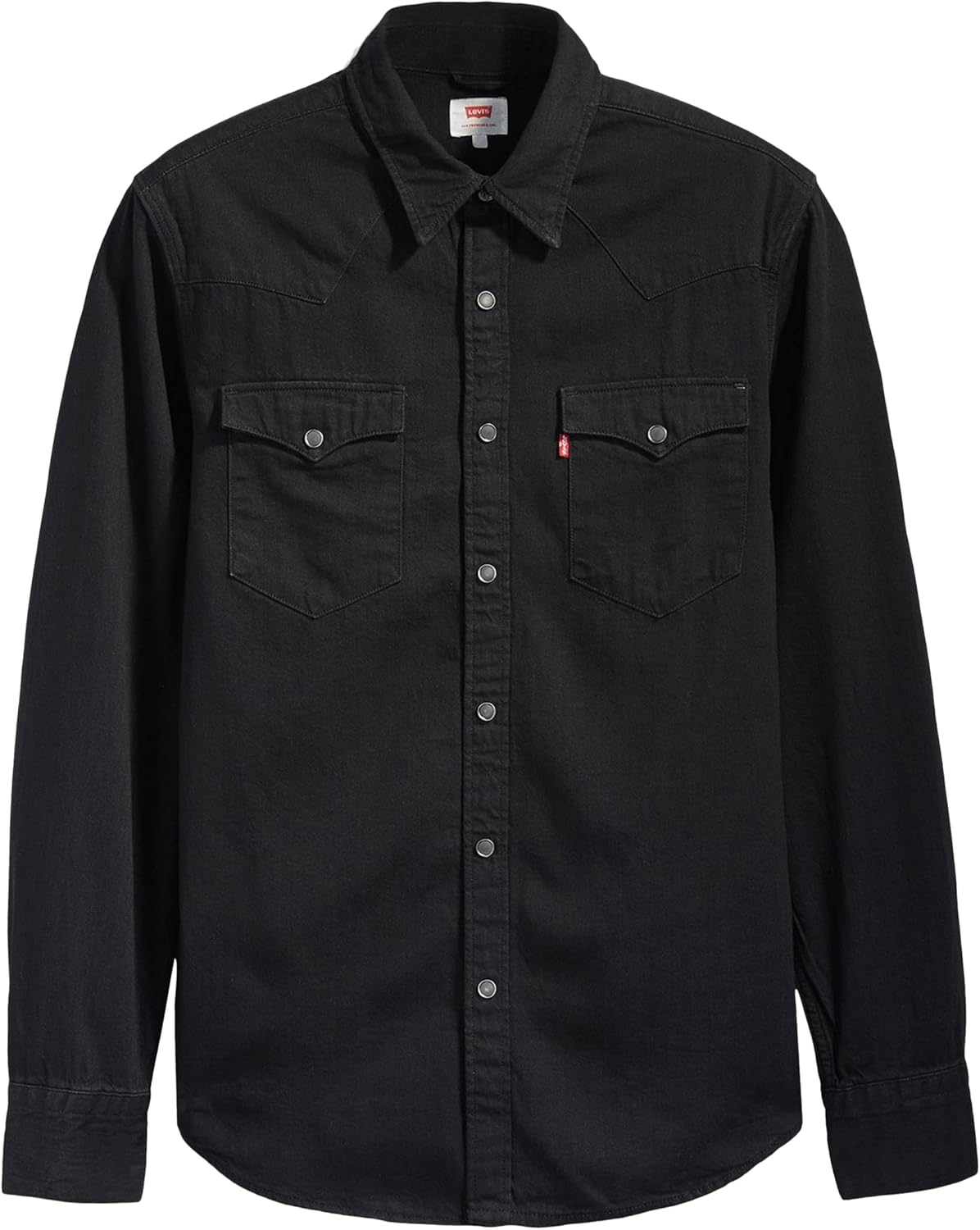 Thumbnail 6 de Levi's Barstow Western Camiseta XL Hombre - Marble Black 🖤
