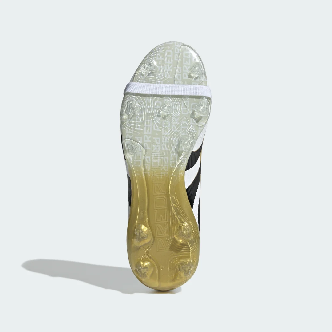 Thumbnail 3 de Adidas Predator Elite Fold-Over Tongue para césped natural seco (Adolescentes) – Blanca
