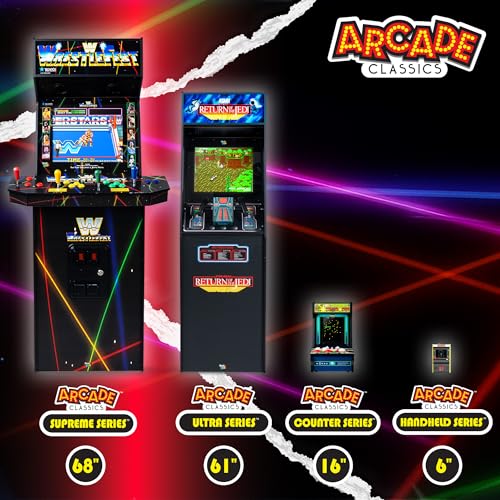 Thumbnail 8 de Basic Fun Arcade Classics Mini WWE – Jeu portable rétro ⚙