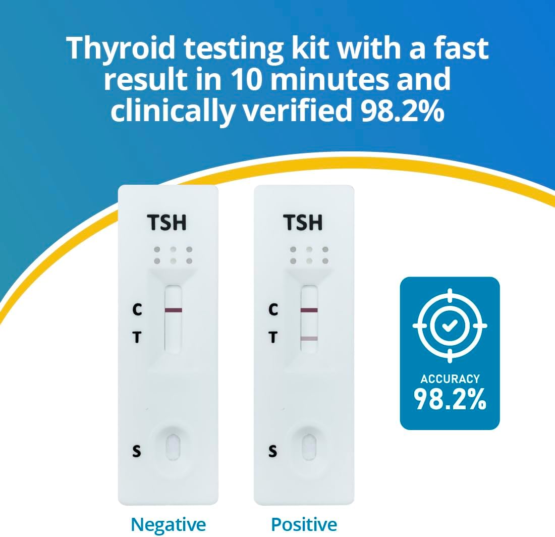 Thumbnail 4 de ADESTE Thyroid Testing Kit | Home TSH Test in 10 Minutes, CE Certified