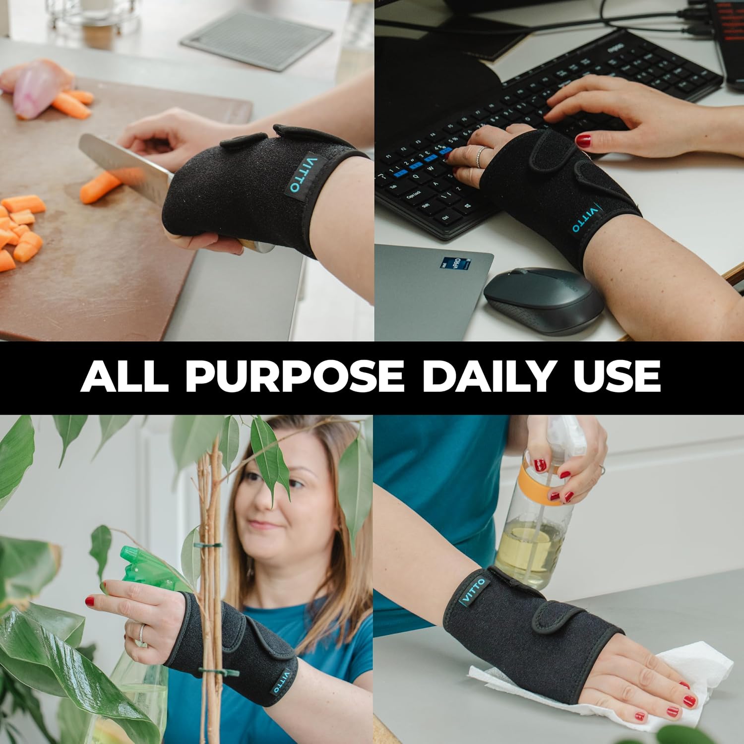 Thumbnail 4 de VITTO Wrist Support S-M right hand wrist brace 🩺