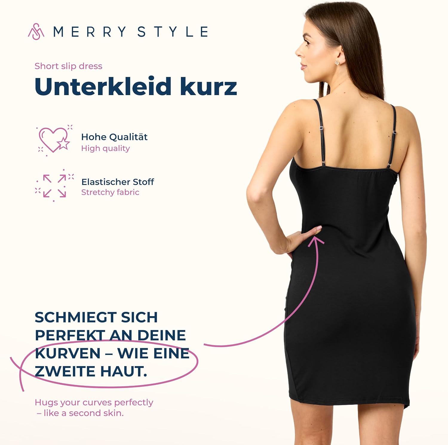 Detalle de Merry Style MS10-203 halka damska na regulowanych ramiączkach, dwupak