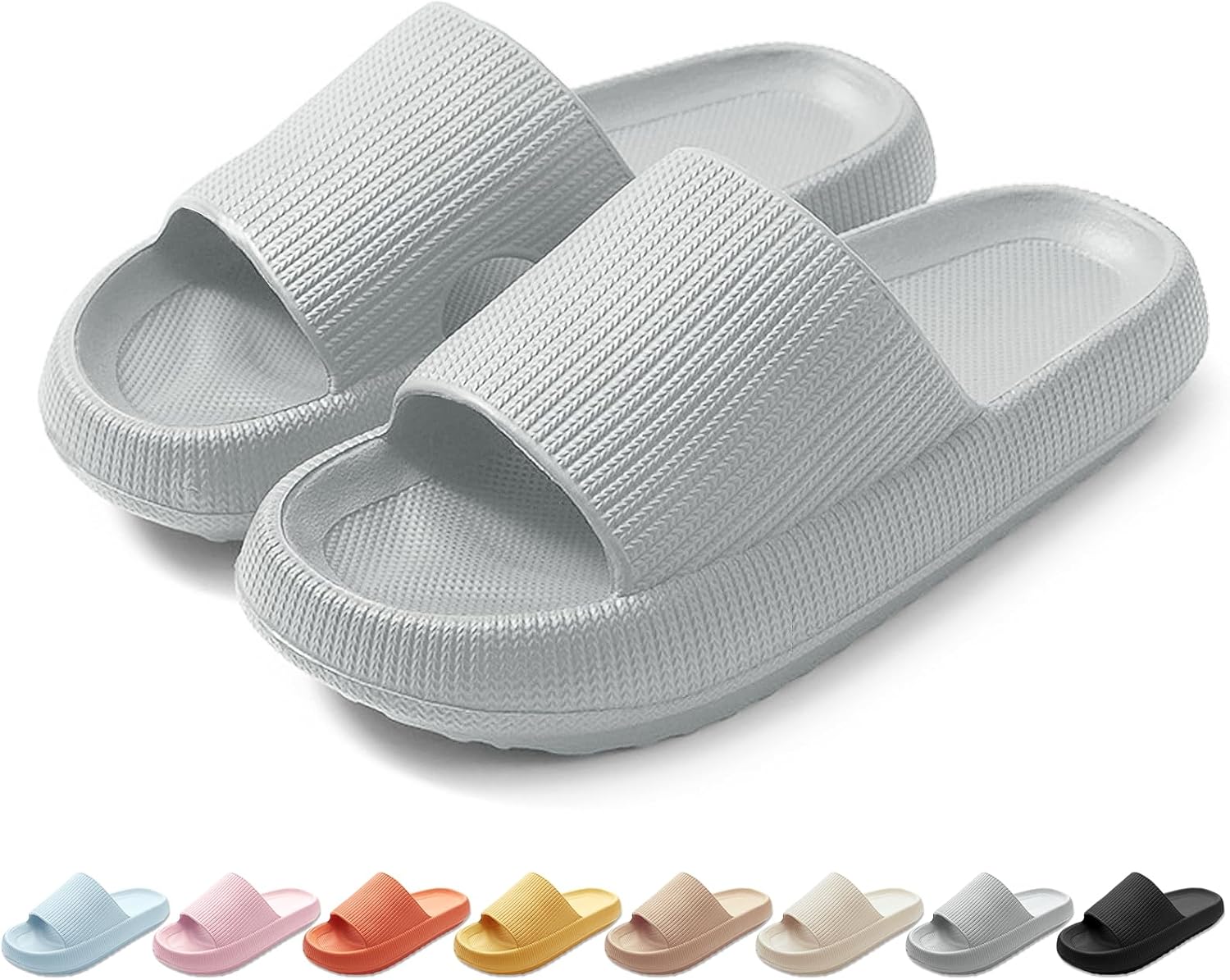 Detalle de HEOAARG tongs chaussons antidérapants 4 cm