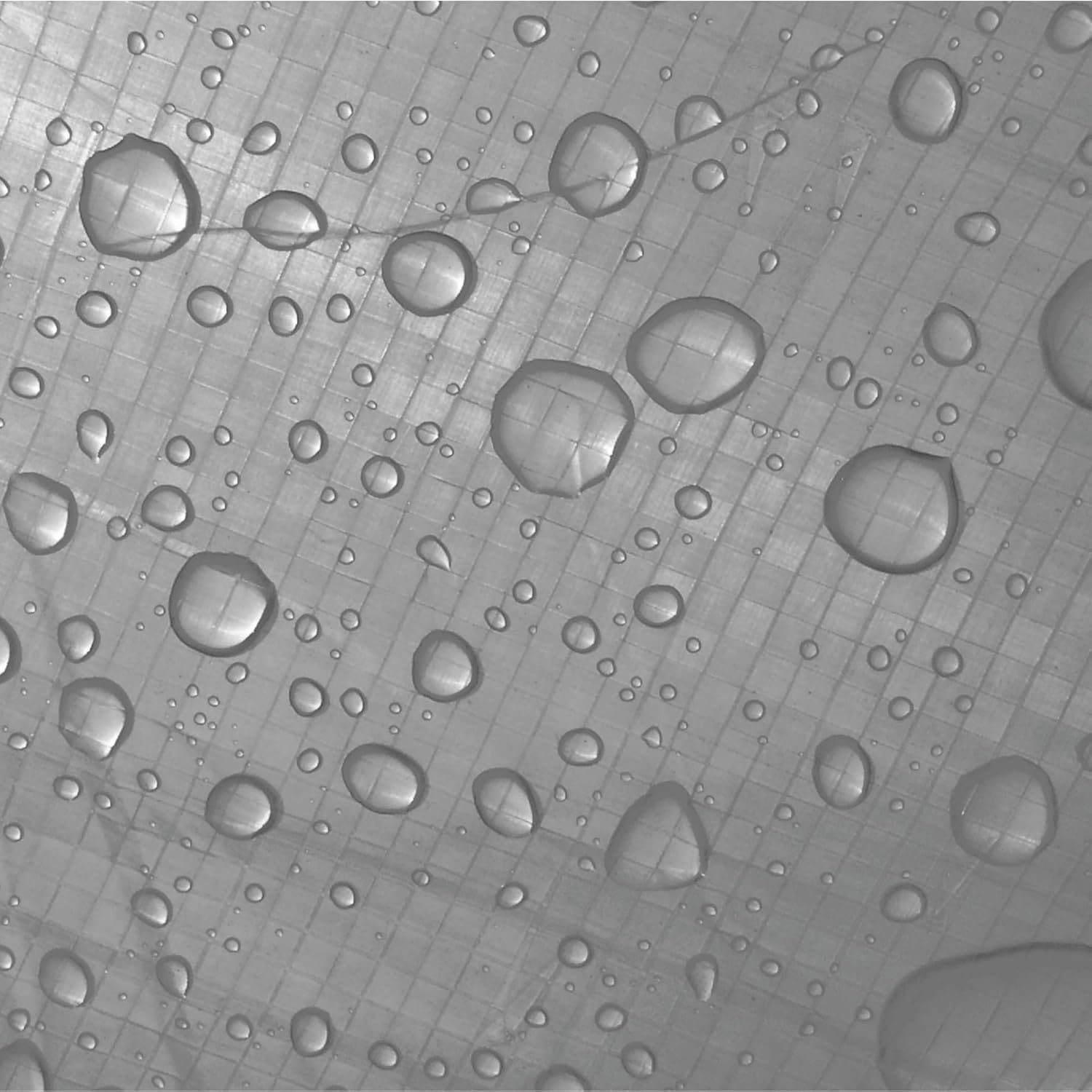 Thumbnail 1 de Abio Abdeckplane 4x4 m grau, 110 g/m² – wasserdichte Tarp mit Ösen