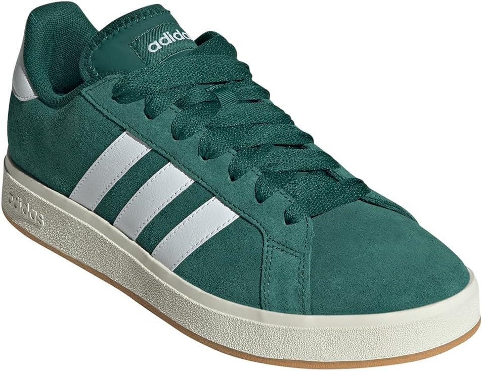 Thumbnail 3 de adidas Hombre Grand Court Base 00S Shoes Collegiates Green / Cloud White / Gum – 43 1/3 EU