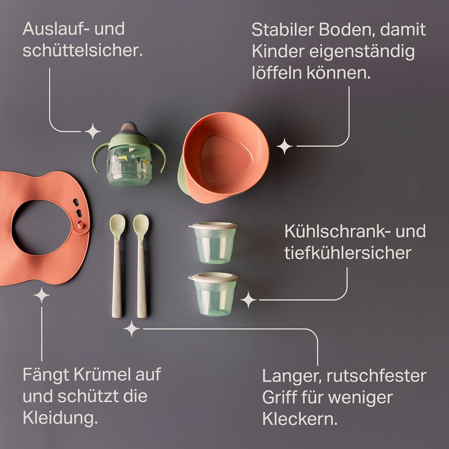 Detalle 2 de Tommee Tippee Firsttastes Starterset ab 4 Monate