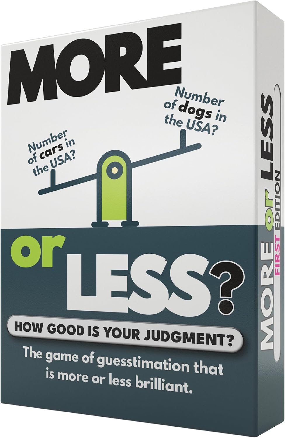 Detalle de More or Less Card Game First Edition