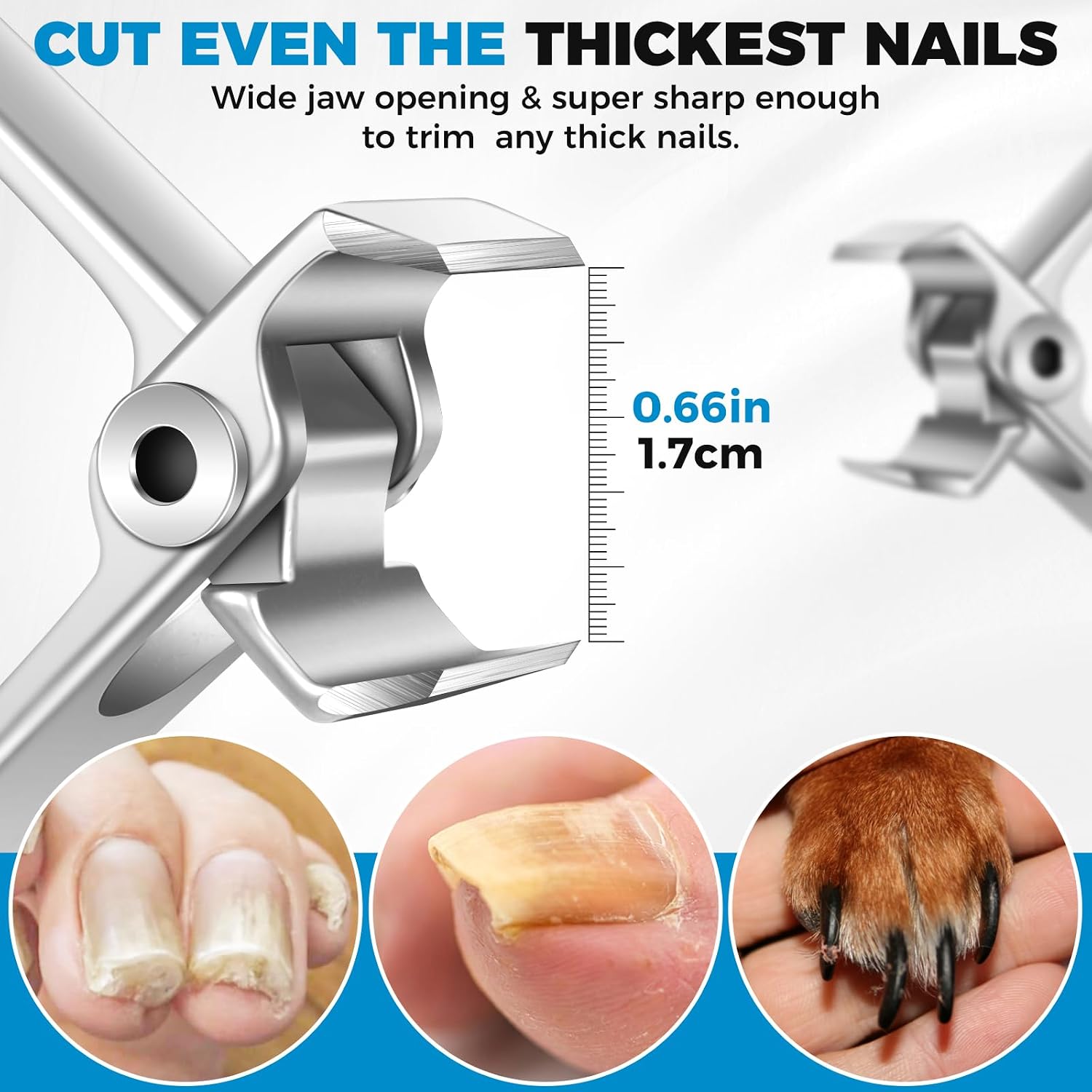 Thumbnail 2 de Nail Clippers for Thick Nails for Seniors