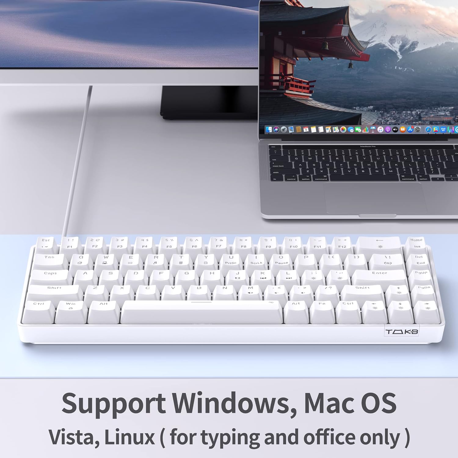 Thumbnail 6 de TMKB T68se 60% mechanische Tastatur 68 Tasten