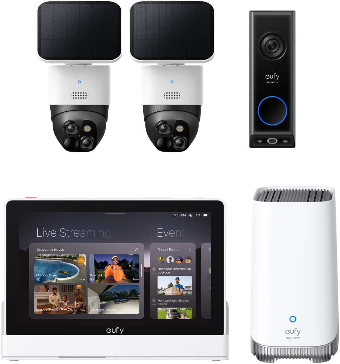 Thumbnail 6 de eufy Security 3K Dual Camera (Solocam S340): Outdoor Wireless dual‑camera security with solar power
