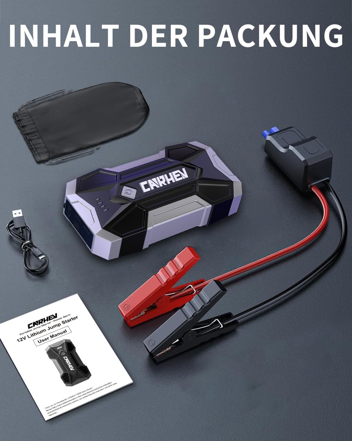 Thumbnail 6 de CARHEV Starthilfe Powerbank 4500A