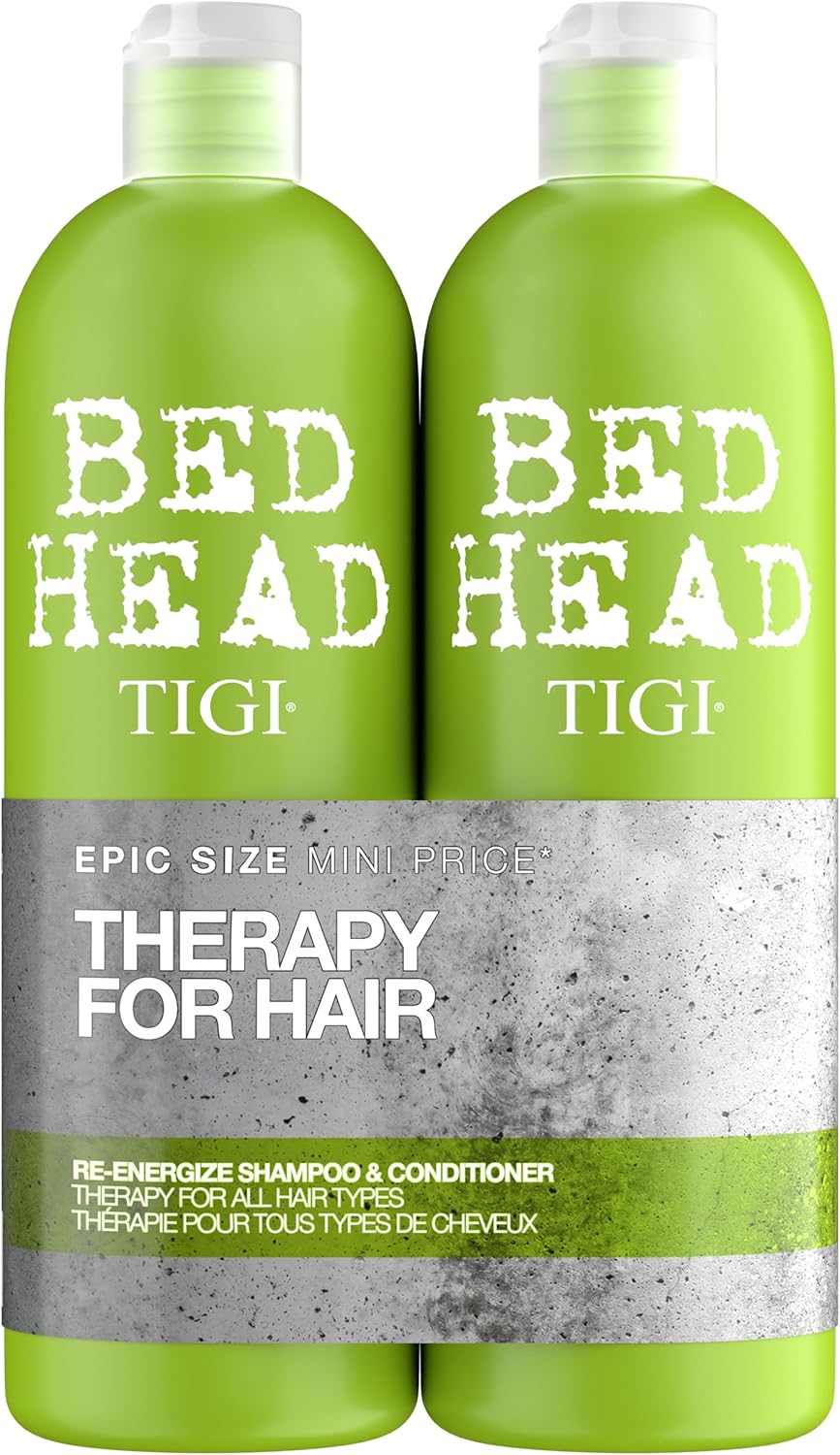 Bed Head by TIGI Re‑Energise Pack 2x750 ml