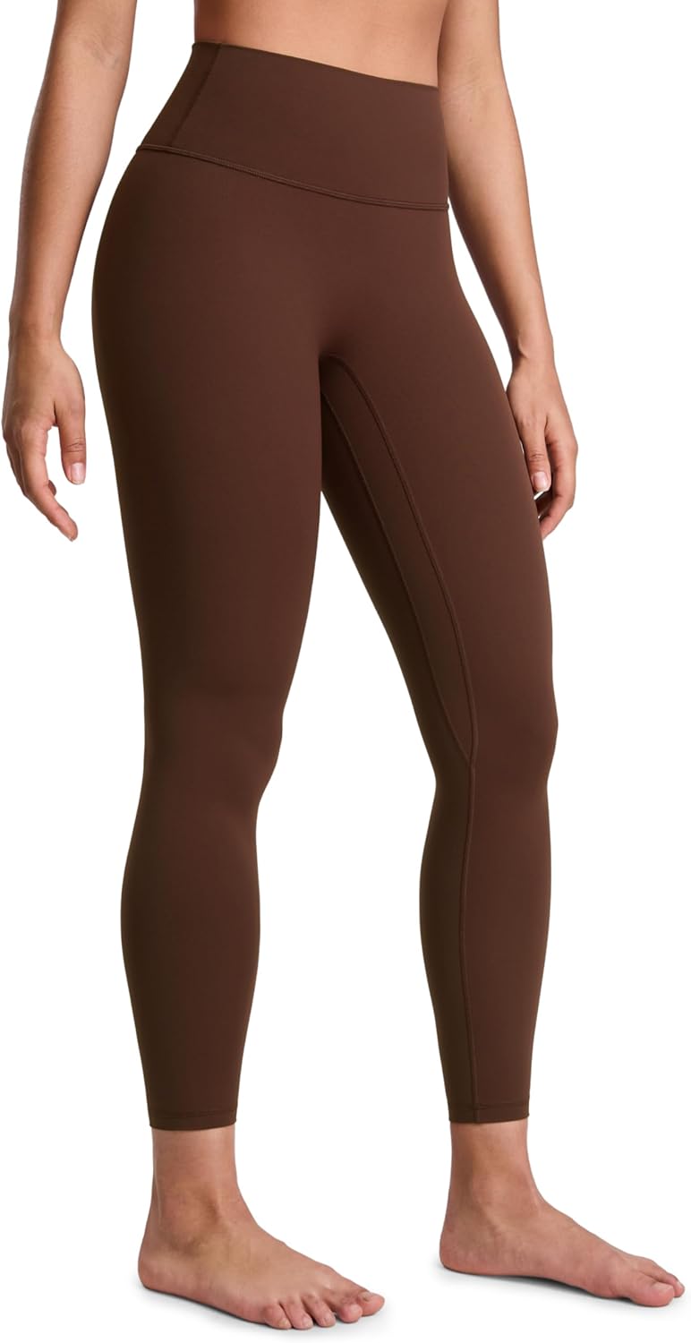 Thumbnail 6 de CRZ YOGA Womens SculptAir No Front Seam Yoga Leggings 25" – High Waisted Stretchy Workout Pants
