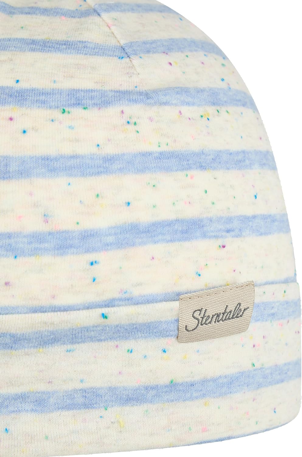 Thumbnail 3 de Sterntaler Beanie Streifen - Bonnet Mixte : bonnet rayé à pois colorés, double porté