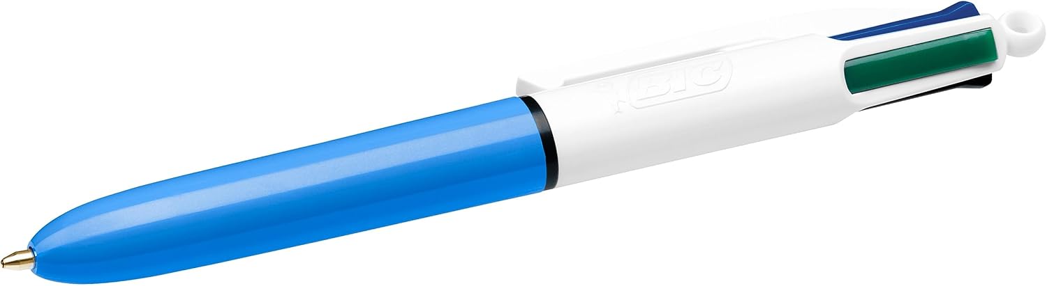 Thumbnail 2 de BIC 4 Couleurs Mini Stylos-Bille Rétractables (1,0 mm) – Pack boîte de 12
