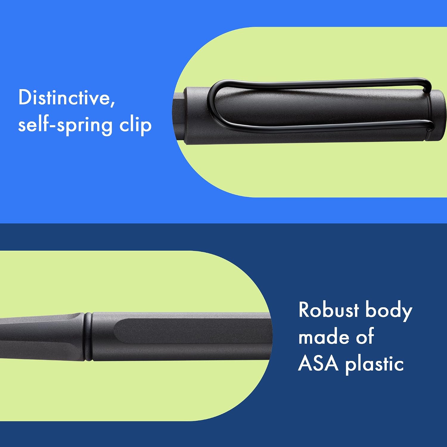 Detalle 2 de Lamy safari umbra roller M — bolígrafo ergonómico