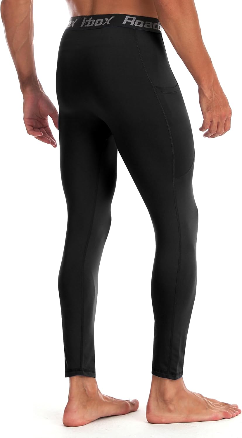 Detalle 2 de Roadbox Thermal Compression Pants Men running tights