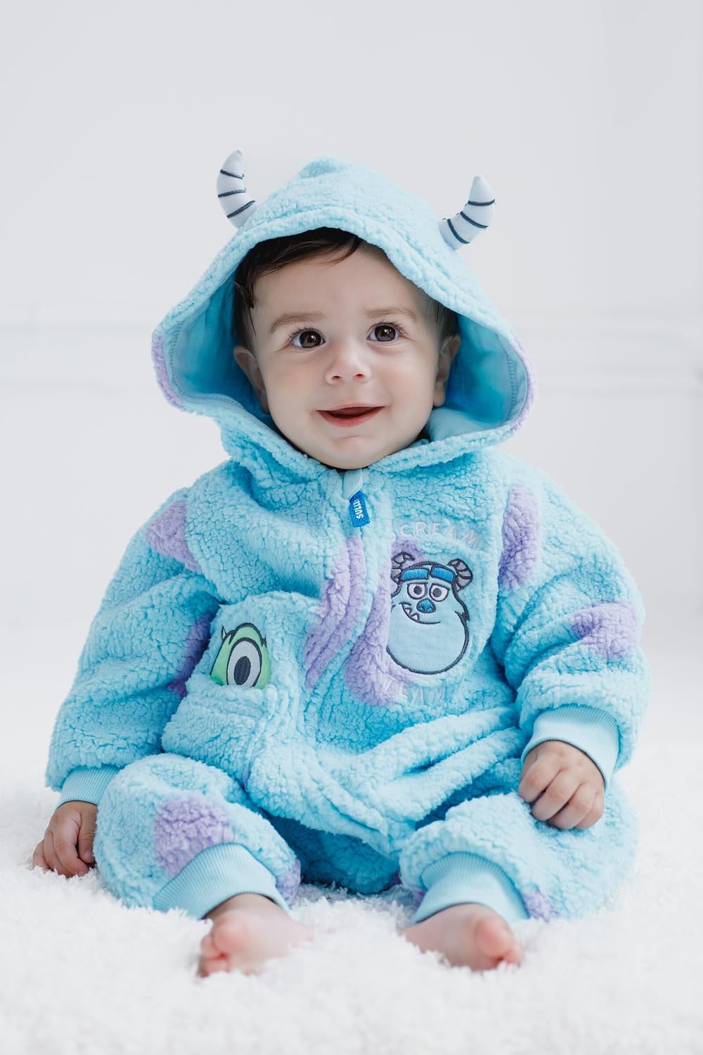 Detalle 2 de Disney Baby P-B2N7130PH Cosplay Fleece Hooded Jumpsuit