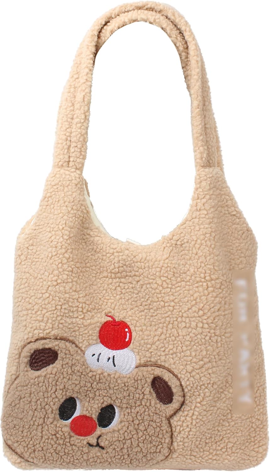 Thumbnail 6 de Aisi Girls Bear Plush Shoulder Bag