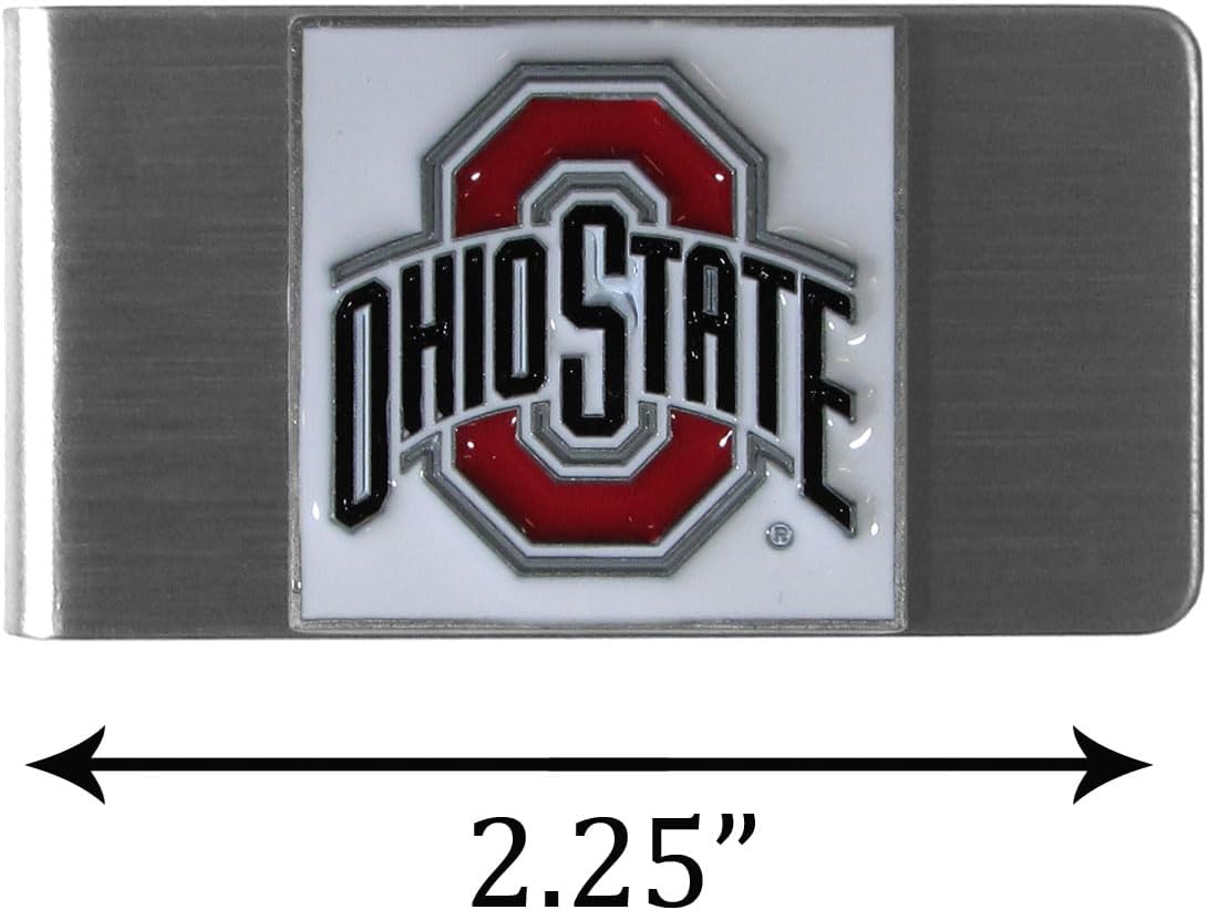 Thumbnail 2 de NCAA Siskiyou Sports Ohio State Buckeyes Steel Money Clip