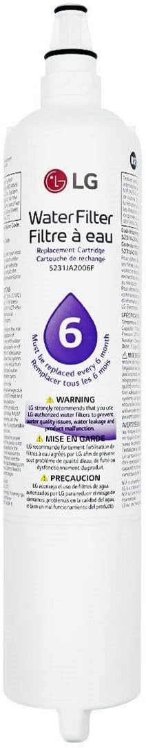 Detalle 2 de LG LT600P Refrigerator Water Filter, 300-Gallon Capacity, 1-Pack