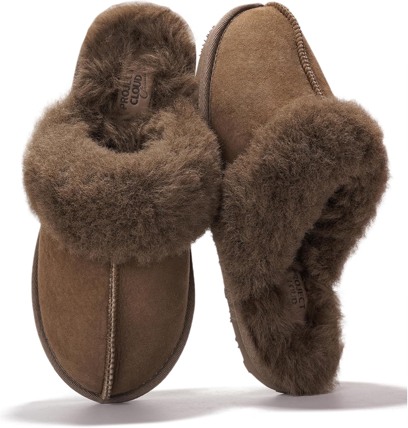 Thumbnail 6 de Project Cloud Genuine Leather Slippers