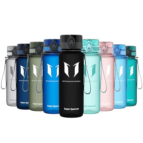 Detalle de Sparrow Trinkflasche Sport 750 ml – BPA-frei, Tritan Copolyester, 1-Klick Deckel
