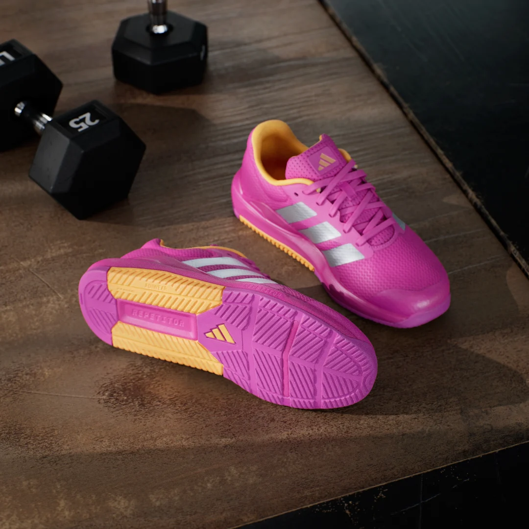 Detalle de Zapatilla de entrenamiento Dropset Base de Adidas: firmeza y comodidad para tus sesiones