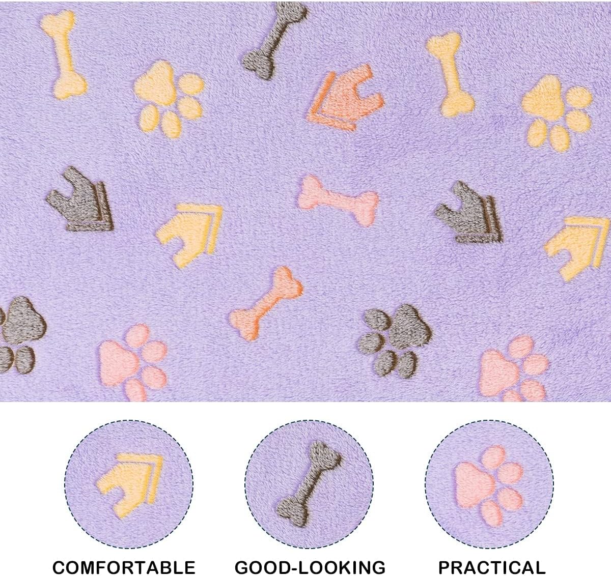 Thumbnail 2 de 3-piece pet blanket set, 60 x 40 cm