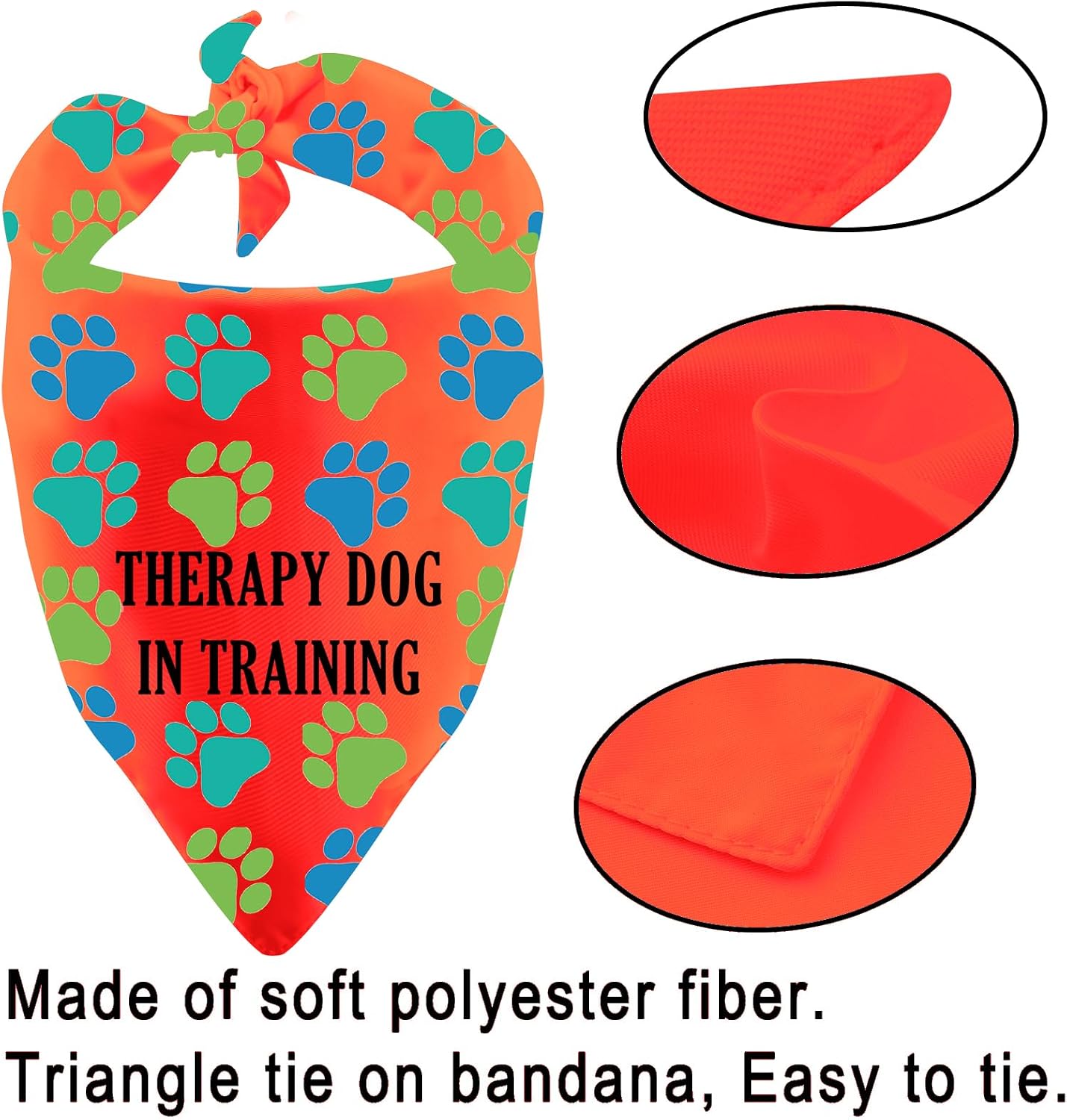 Thumbnail 2 de Therapy Dog Training Bandana, Polyester