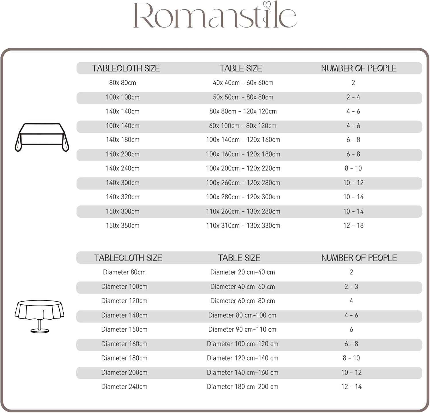 Thumbnail 5 de Nappe Romanstile Noël 140x240 cm 📄