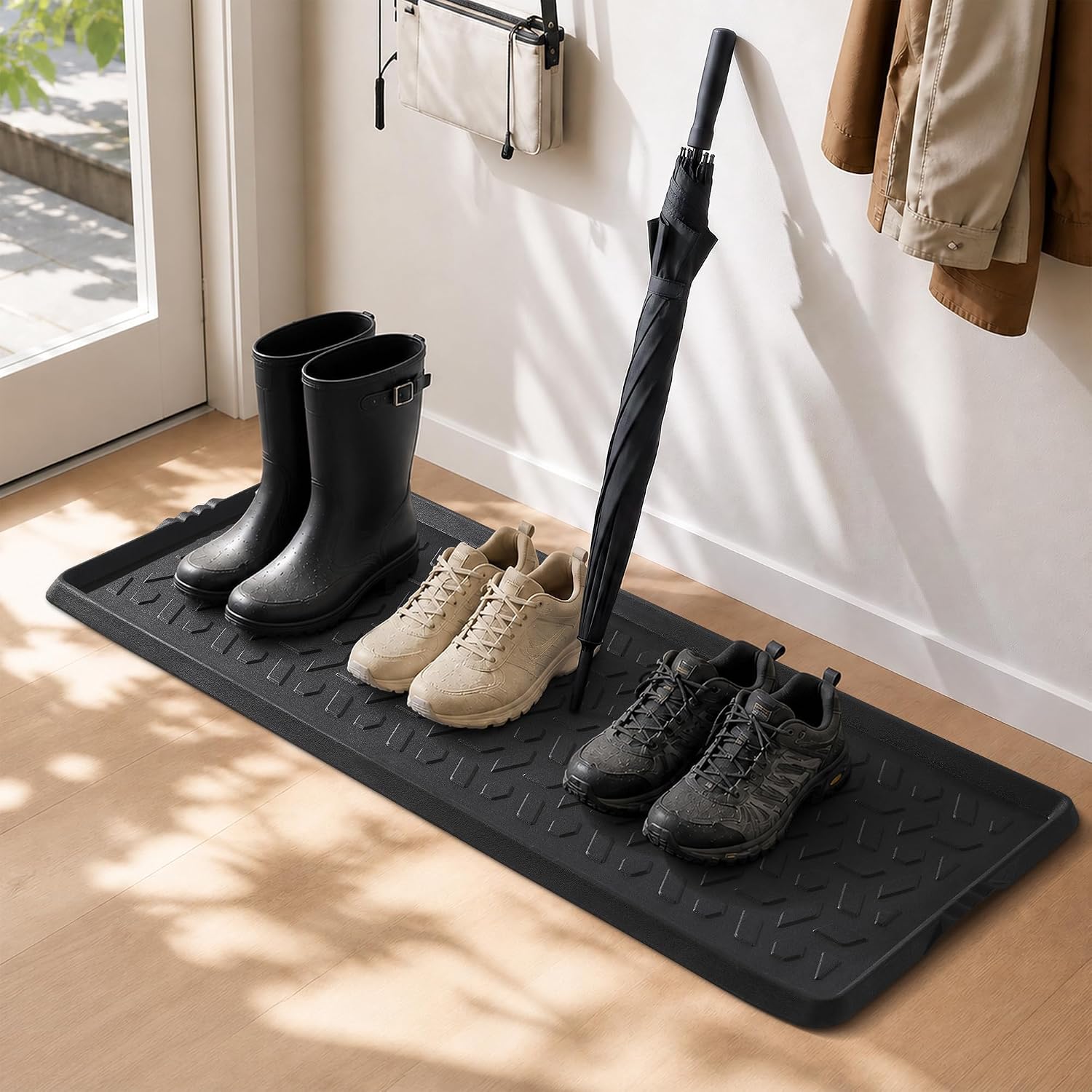 Detalle de Montvoo Rubber Boot Tray 40 x 120 cm