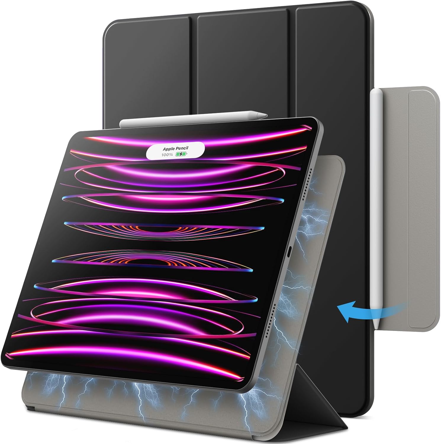 Detalle de JETech Hülle iPad Pro 12,9 Zoll magnetisch