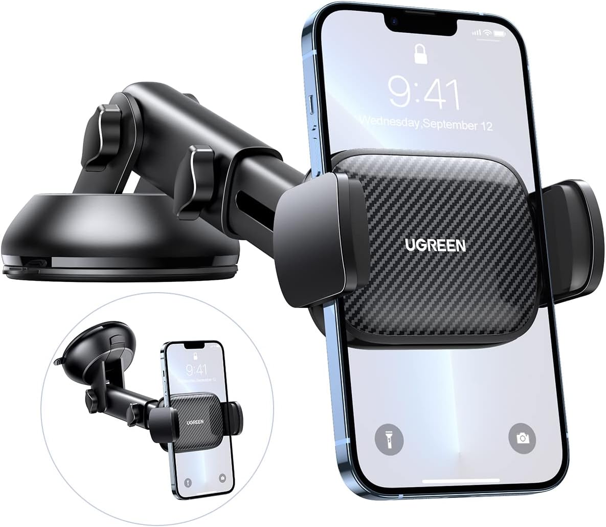 Detalle de UGREEN Supporto Telefono Auto per cruscotto 7,12"