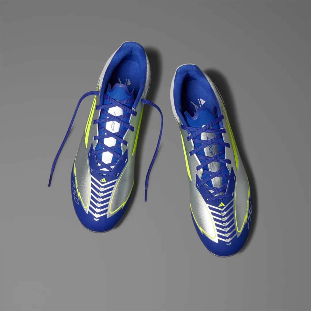 Thumbnail 3 de adidas F50 League Messi bota fútbol 1 talla  plateado