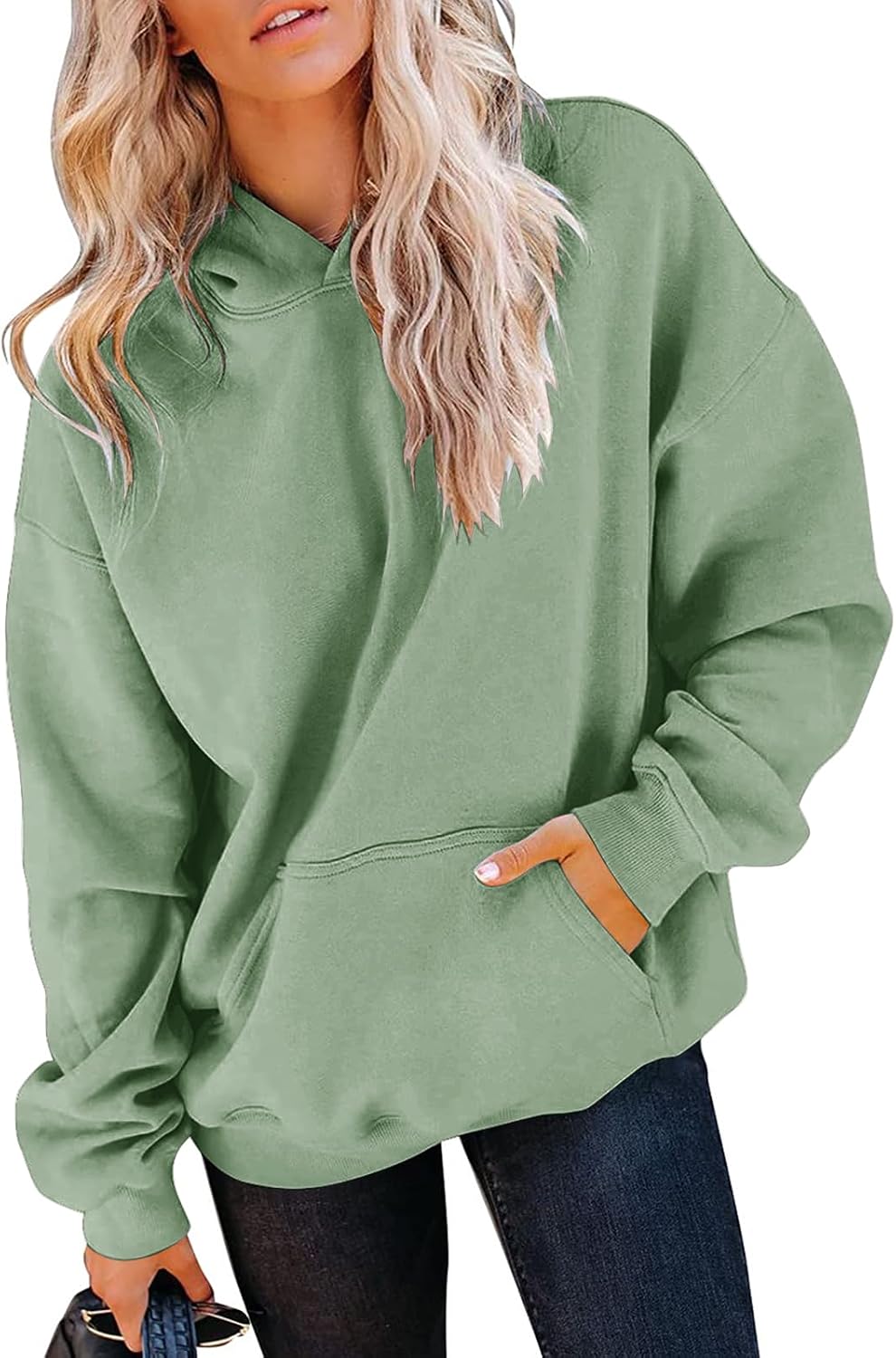 Thumbnail 2 de TICTICMIMI Women's Cute Fleece Hoodie with Pocket