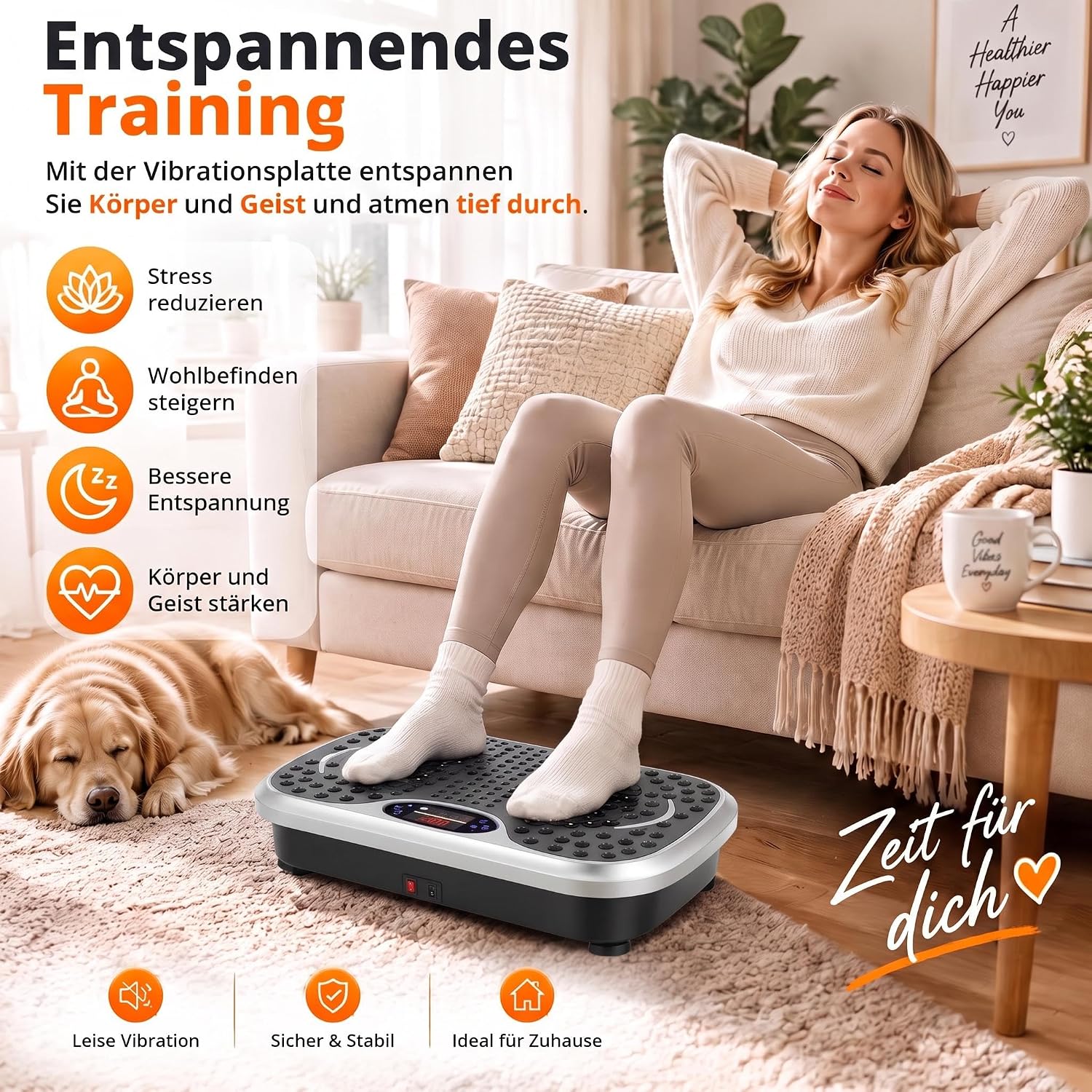 Detalle de TLGREEN TQ-0103 trilplaat met 99 niveaus, 5 programma’s en afstandsbediening